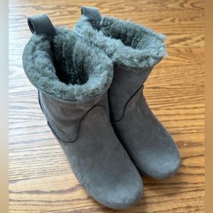 No. 6 Shearling Clog Booties 37